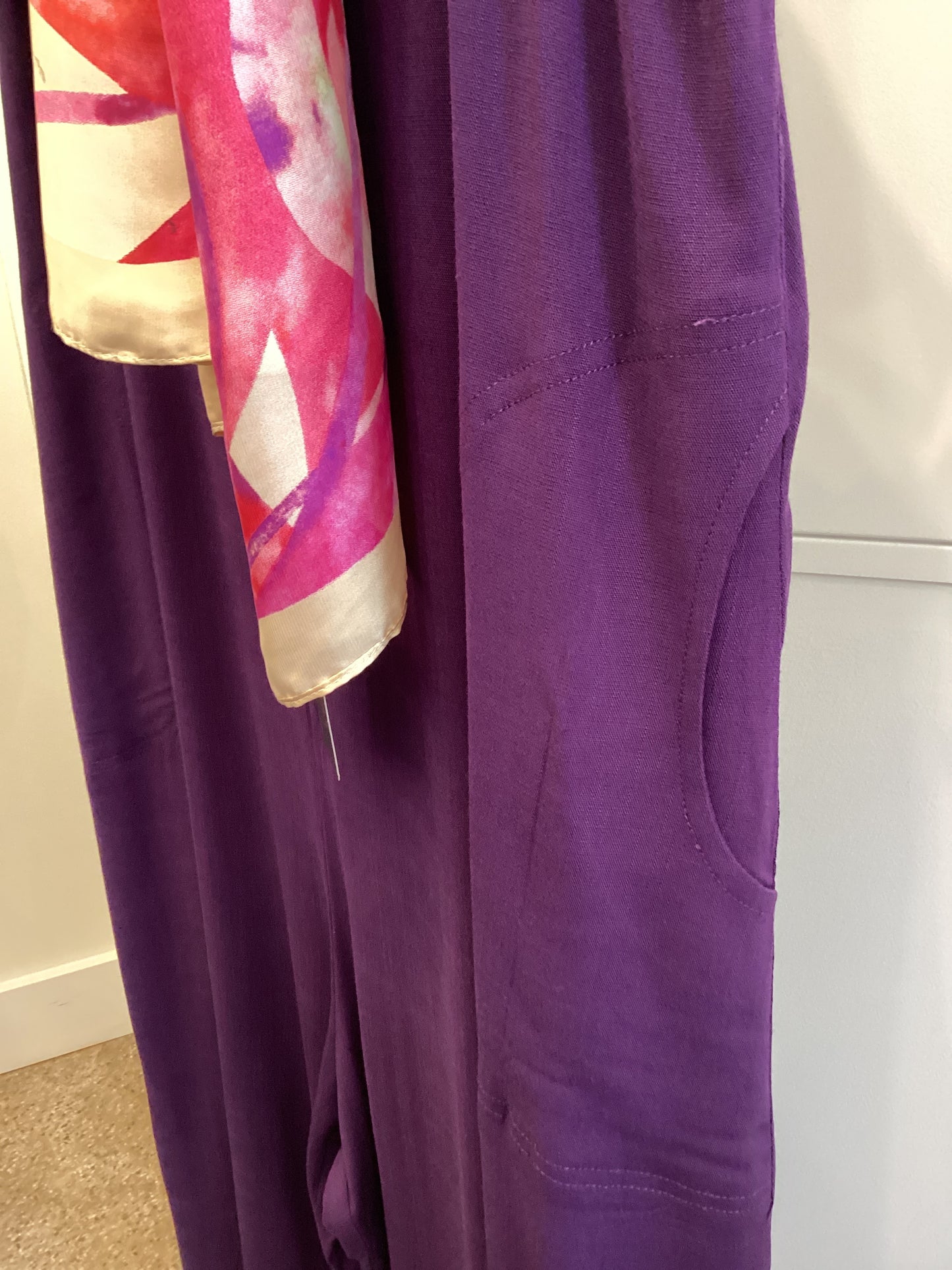Blue Sky Purple Romper