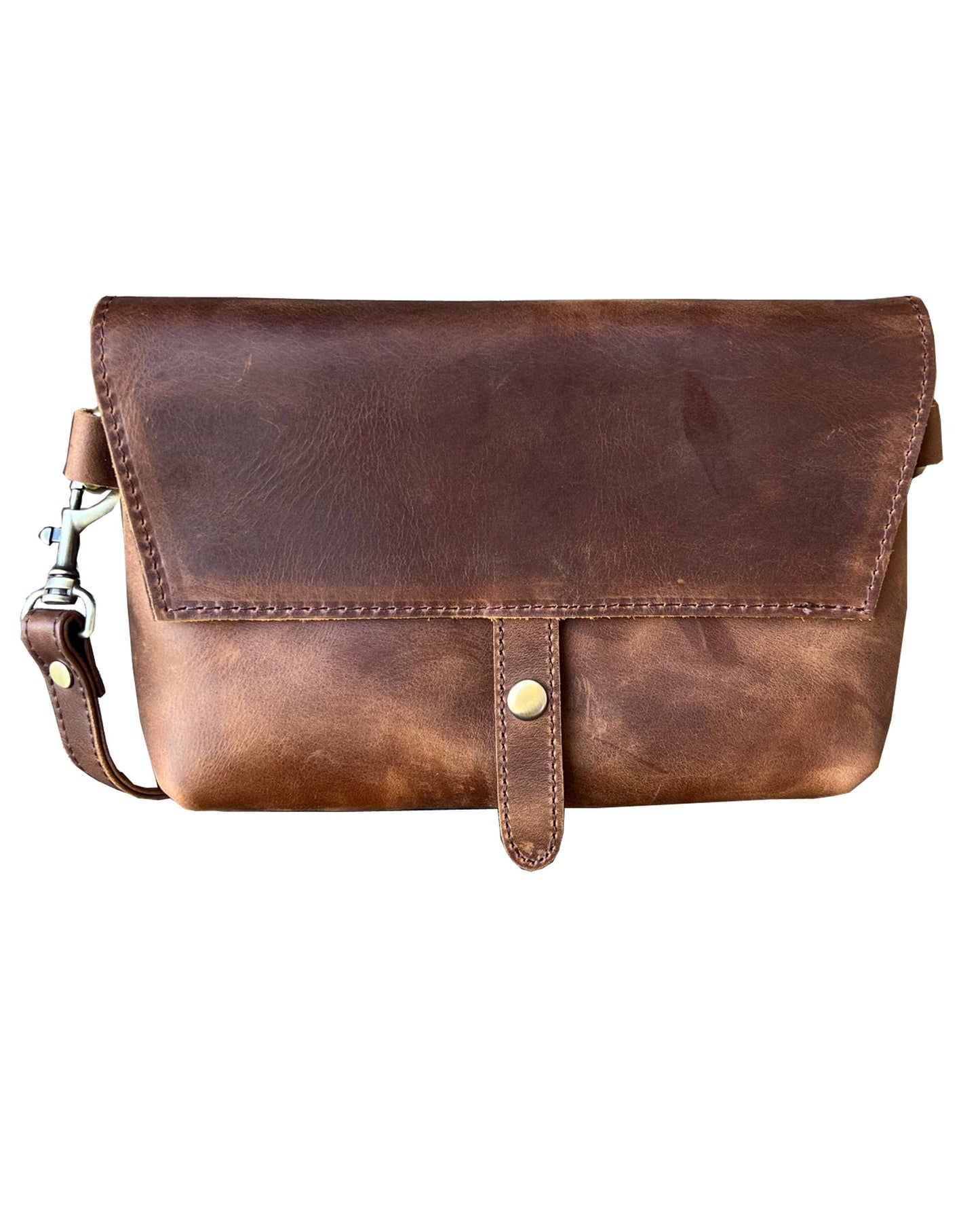 genuine leather crossbody