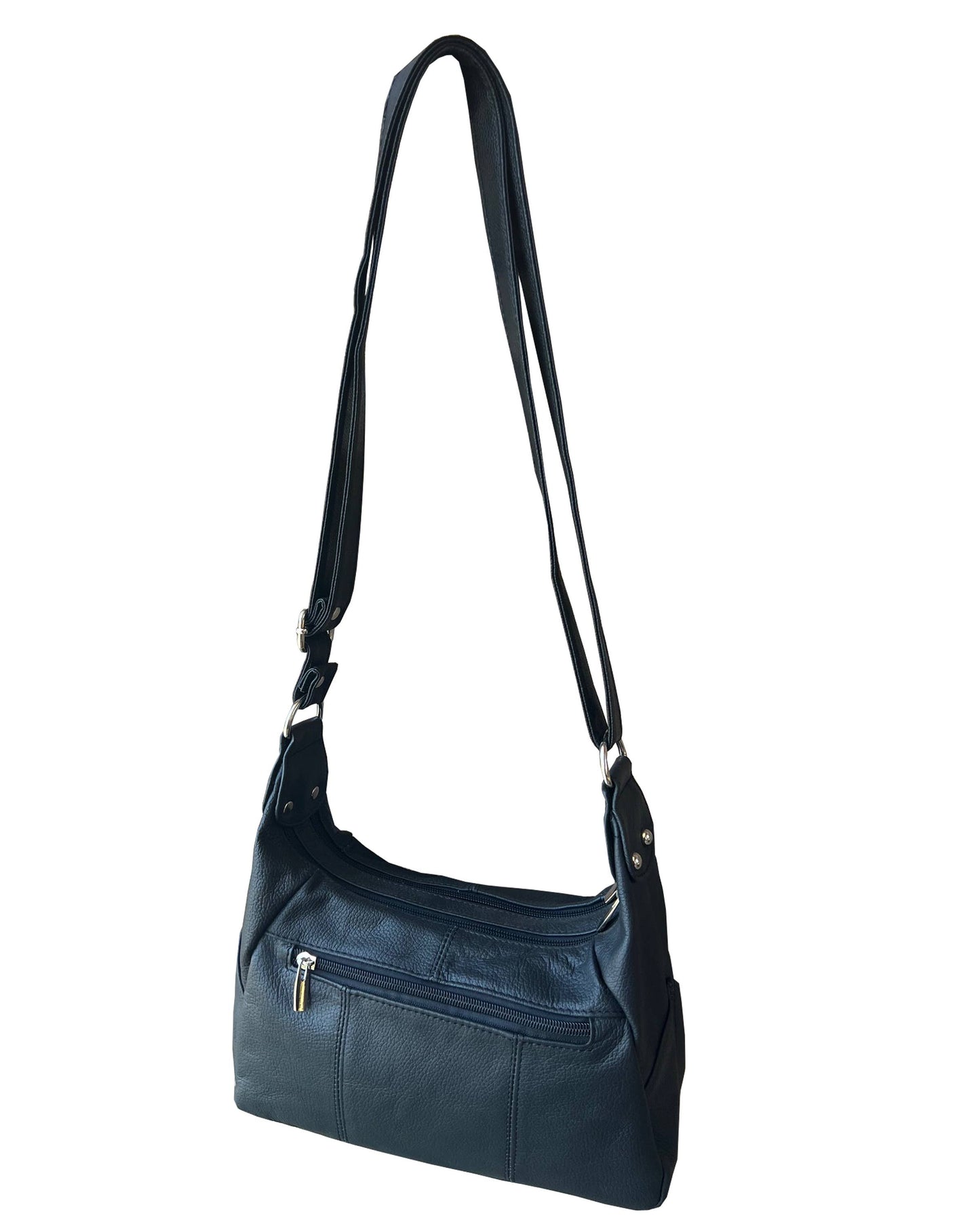 Roma Cowhide leather crossbody shoulder bag