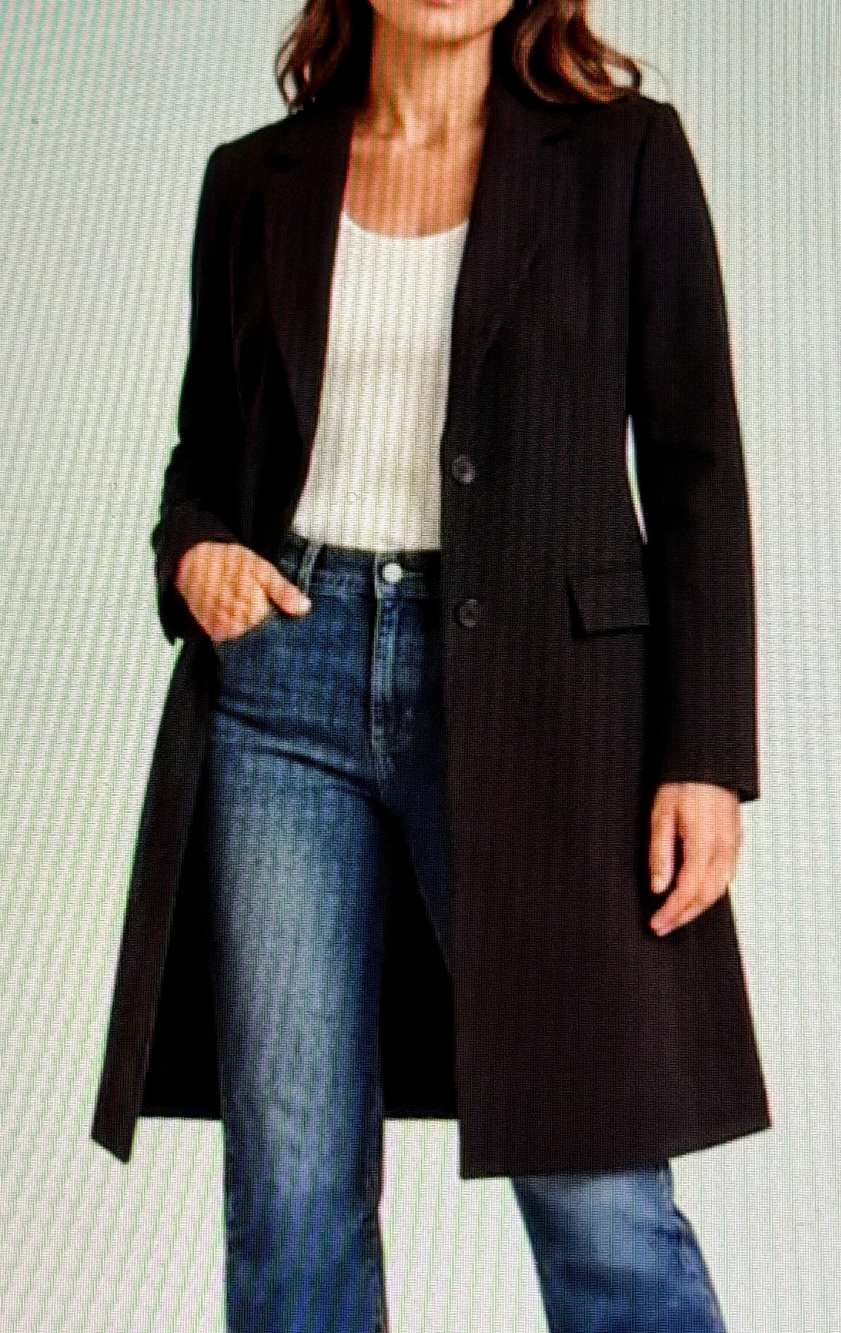 Liverpool Long Blazer Coat