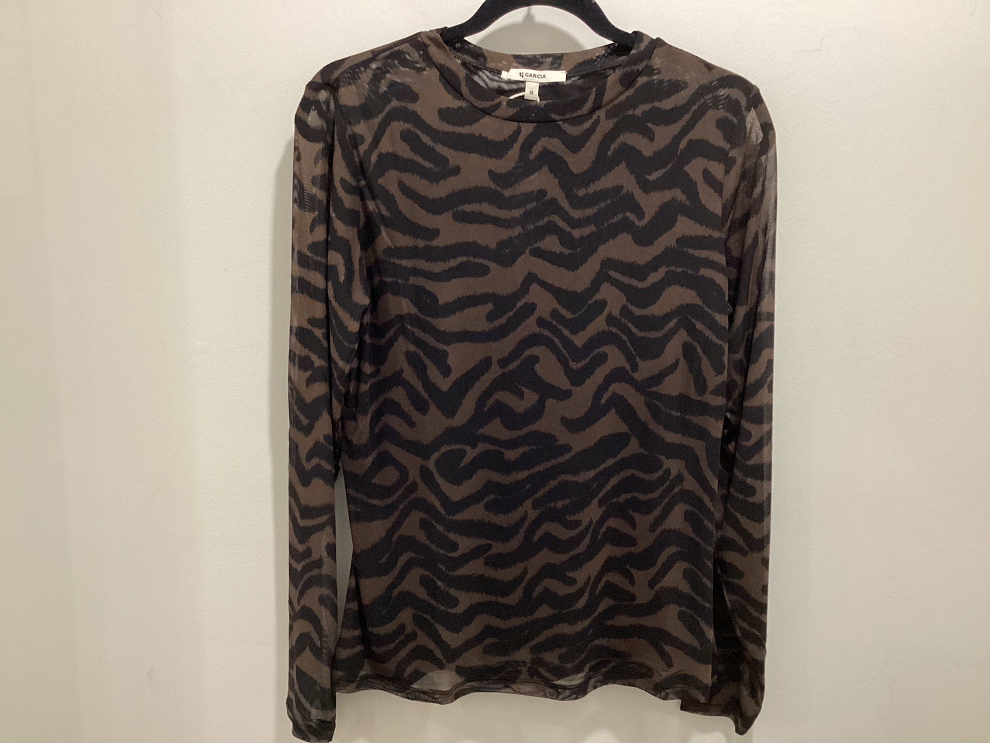 Garcia Sheer Leopard Top