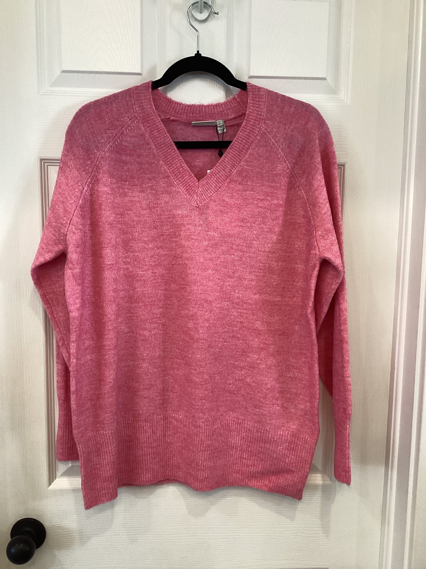 Kaffe Curve Niela Pullover sweater v-neck pink