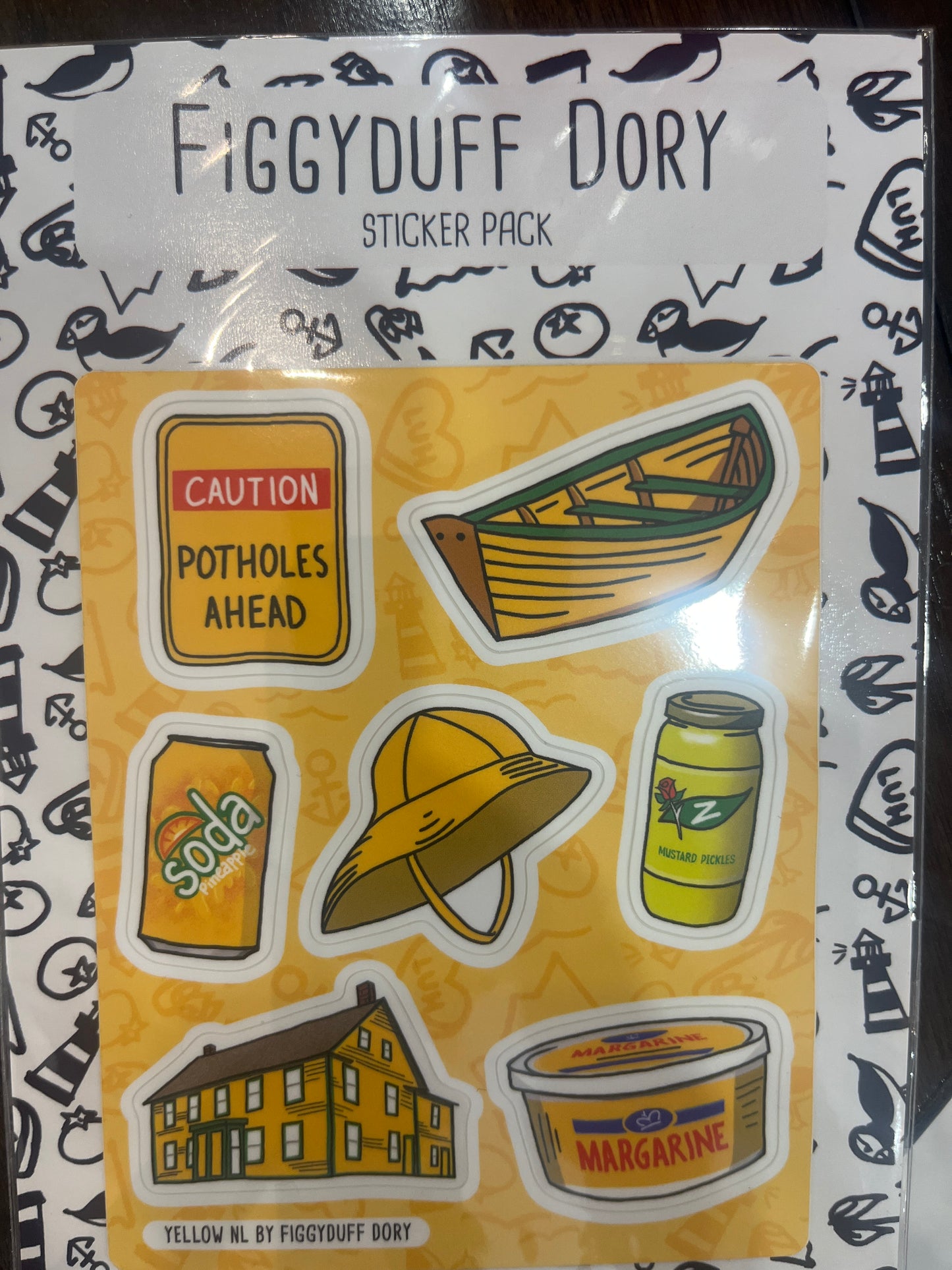 Figgyduff Dory Stickers