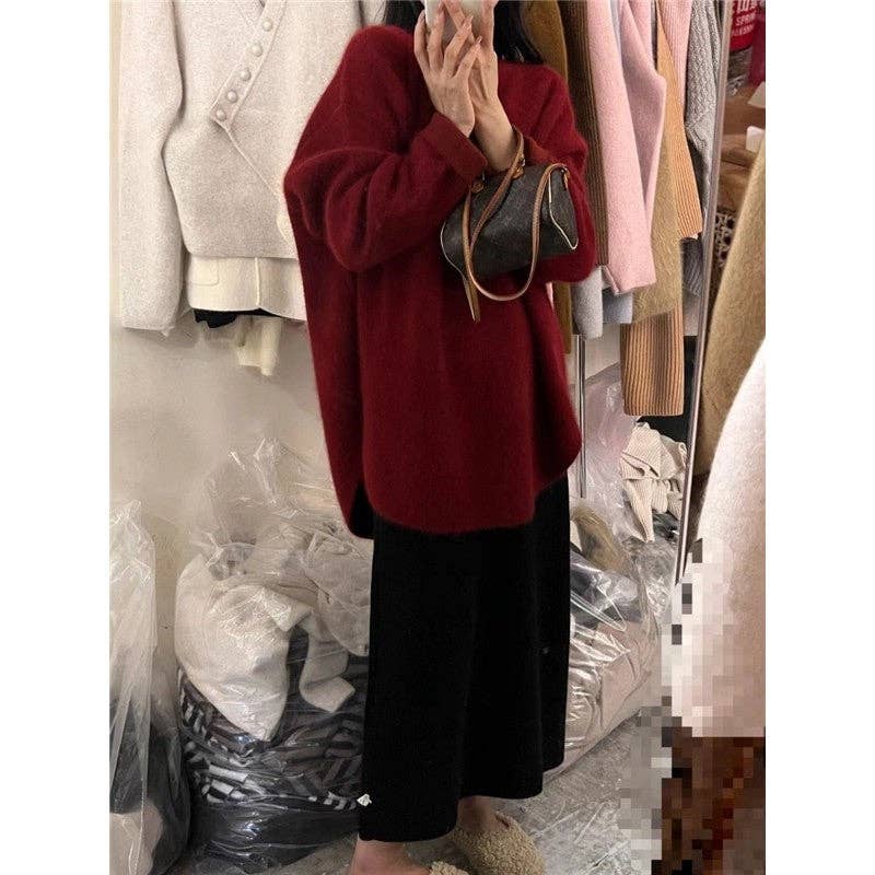 Casual Sweater Long Sleeve Crewneck