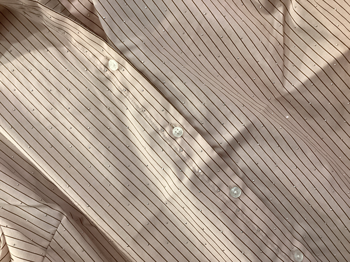 Kaffe Victa Shirt lotus stripe bling top