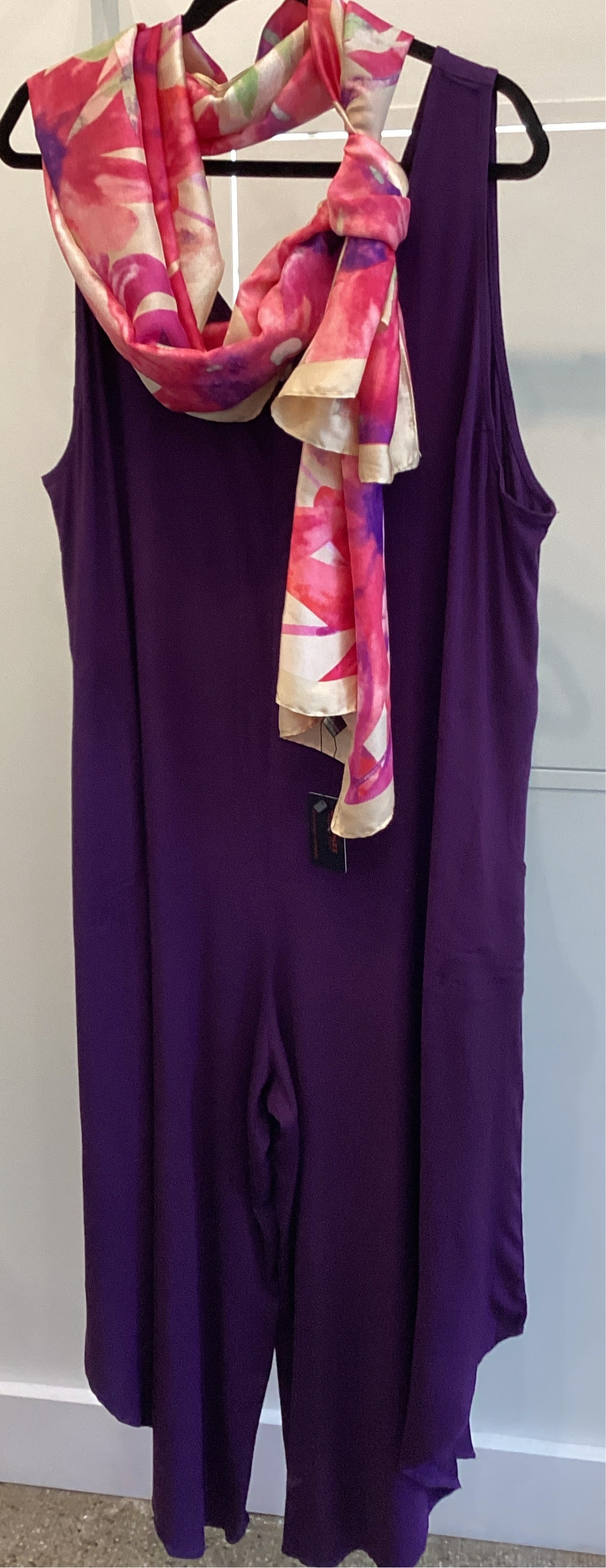 Blue Sky Purple Romper