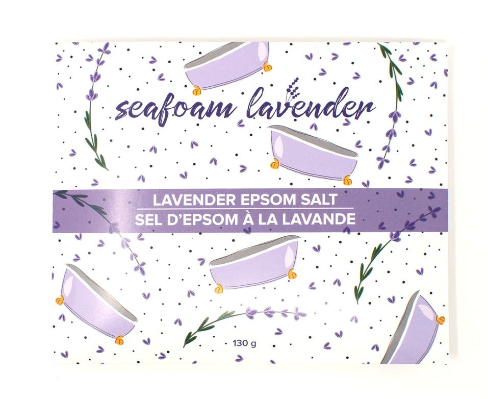 Seafoam Lavender Epsom Salt