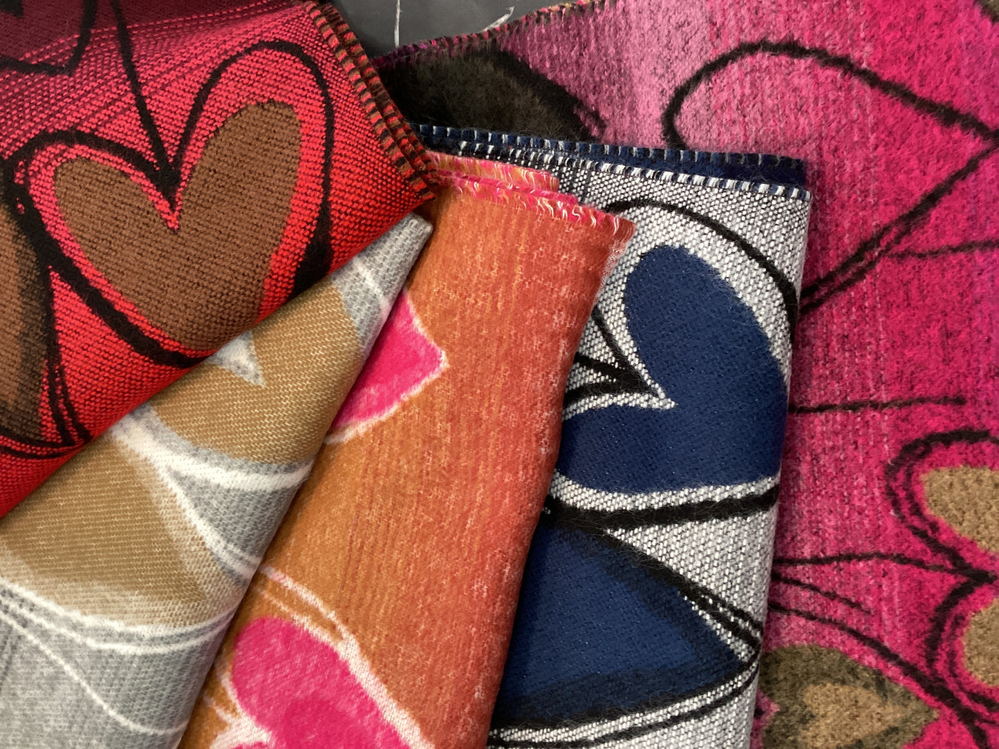 Parsley and Sage Heart Scarf