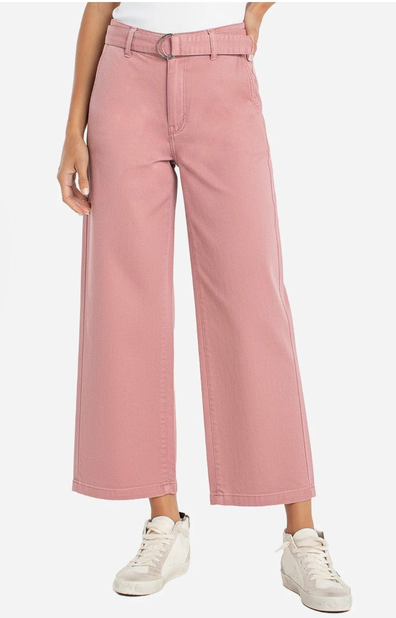 Liverpool Stride Wide Leg with Belt