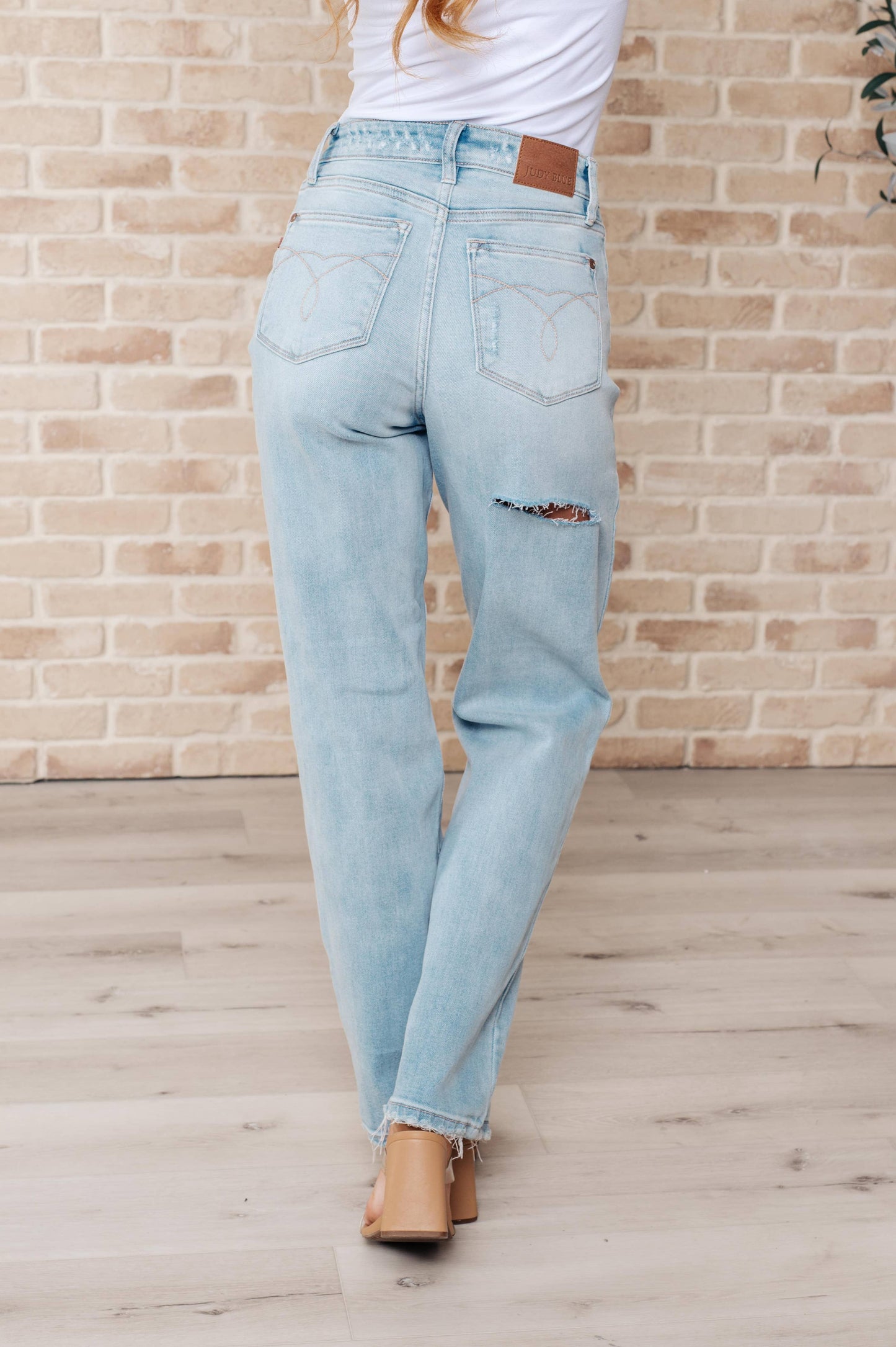 Judy Blue 82600 High Rise 90's Straight Jeans
