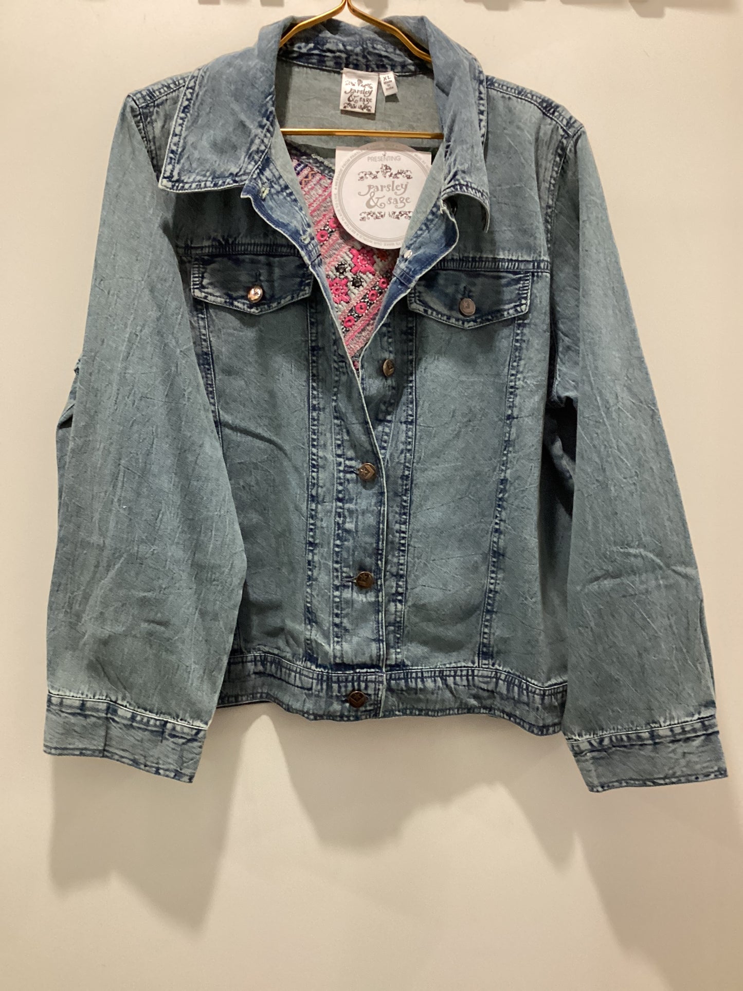 Parsley & Sage HEART Demin Jacket