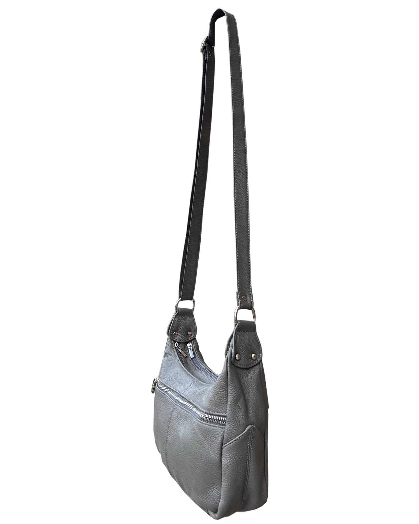 Roma Cowhide leather crossbody shoulder bag