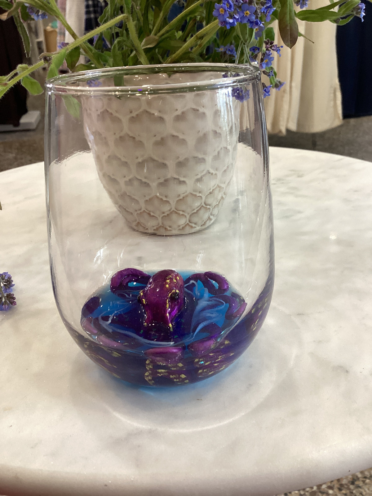 Traditions by Miranda octopus glass