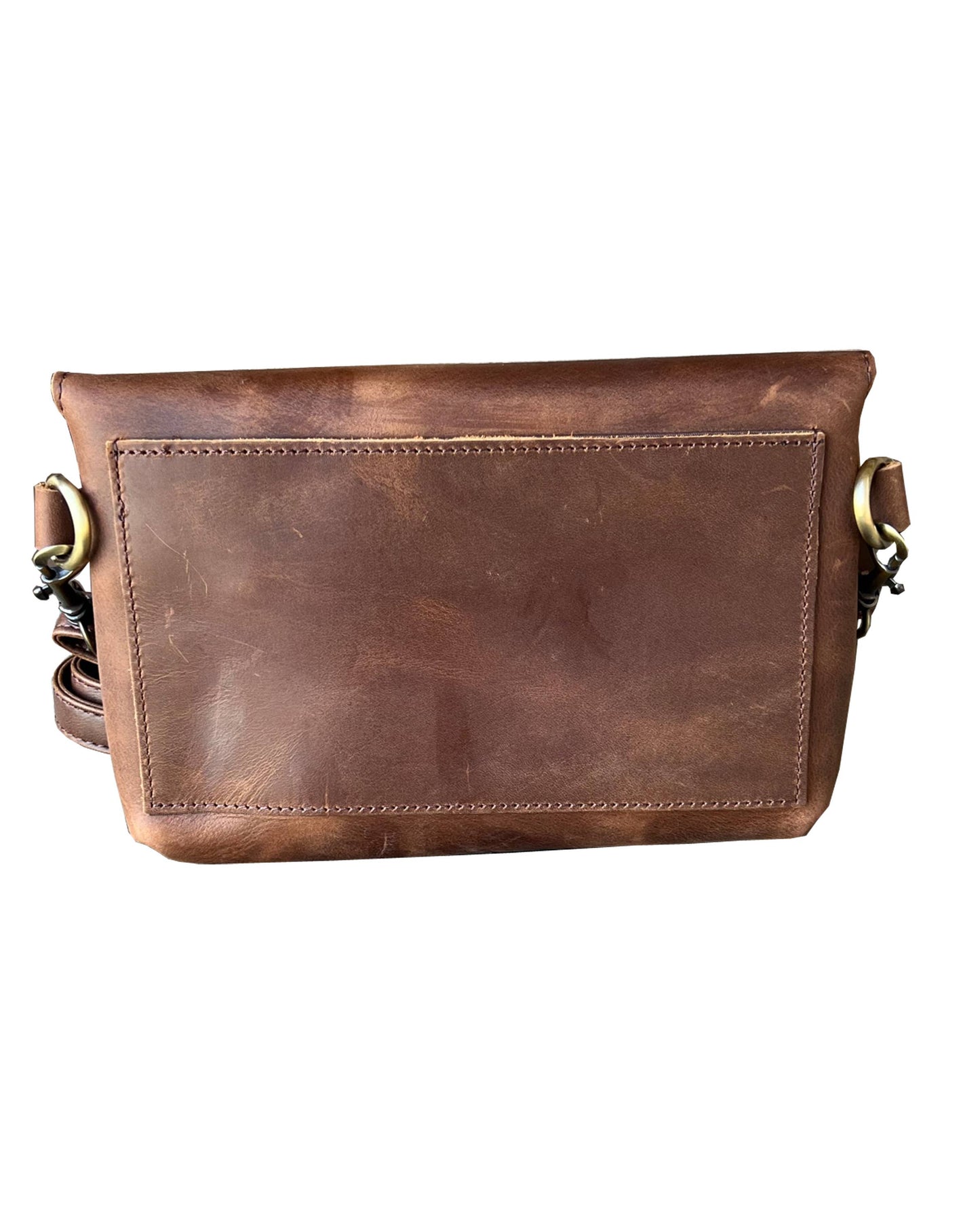 genuine leather crossbody