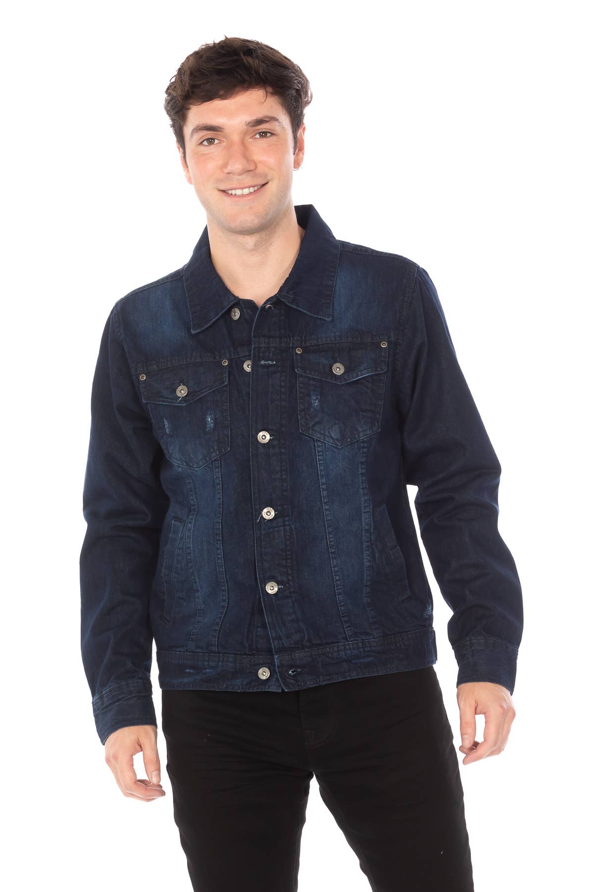 HAWKS BAY MEN'S DENIM TRUCKET JACKET