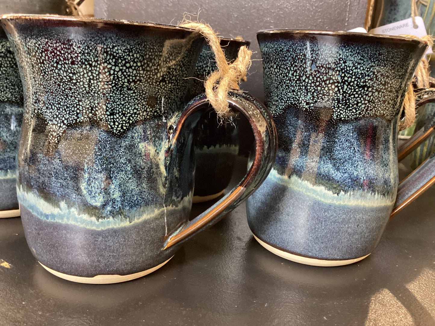 Chad keen carved & curvy pottery mug