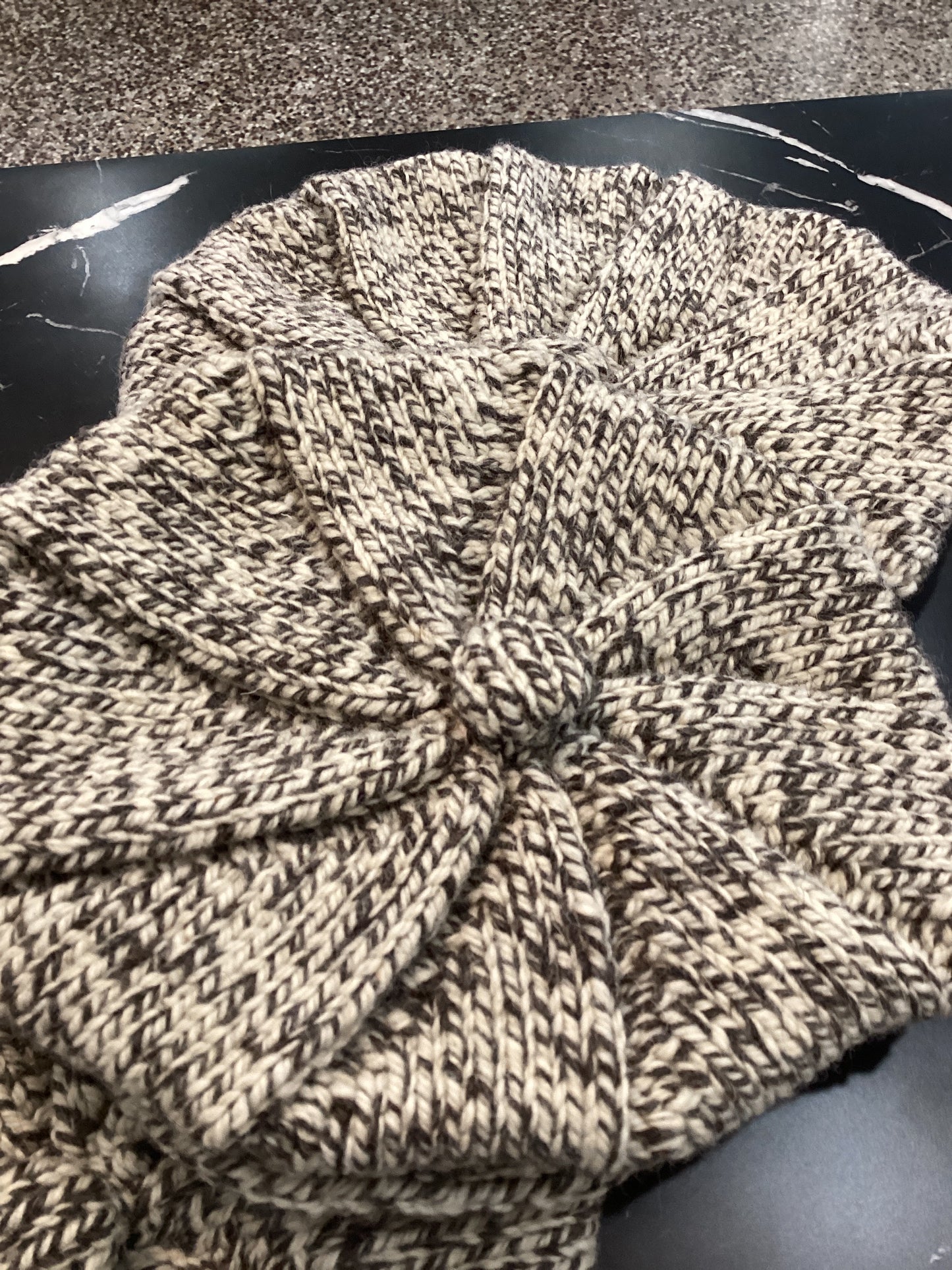 SeaSpun Wool Salt & Pepper hats