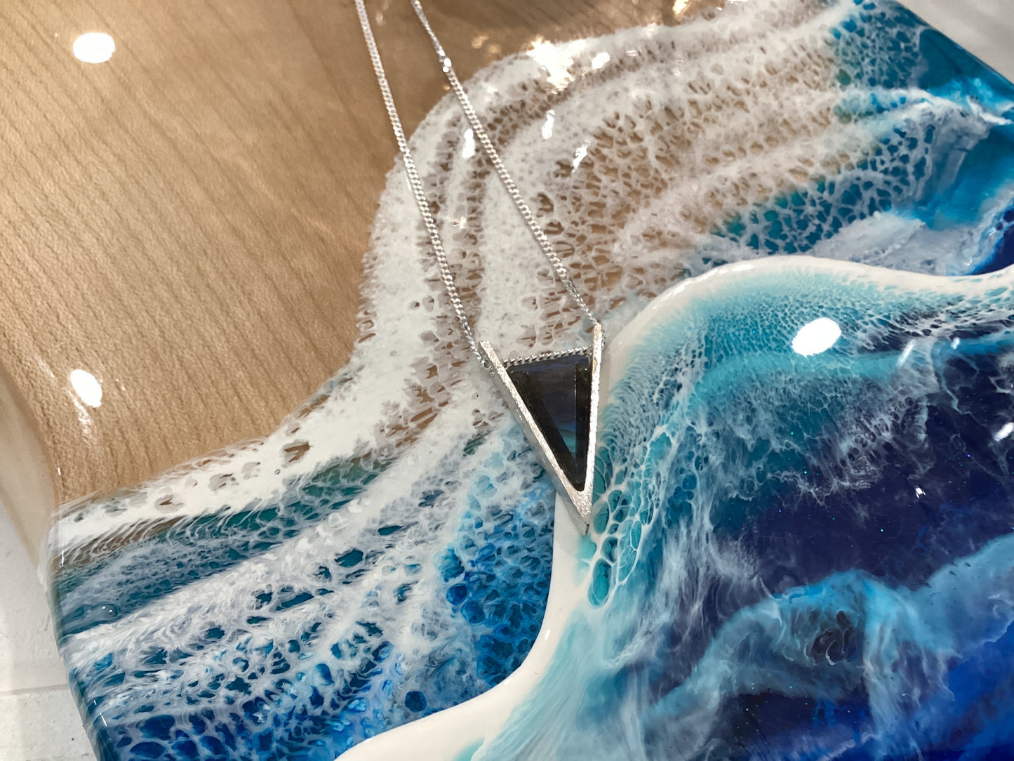 EB Triangle Necklace