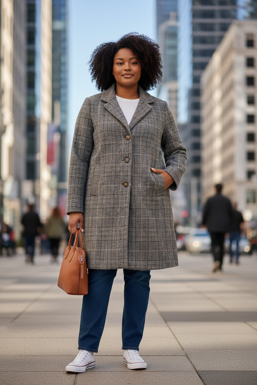 Kaffe Vianna Checked Jacket