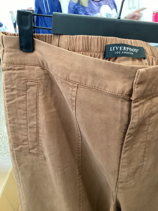 Liverpool wide leg trousers mocha