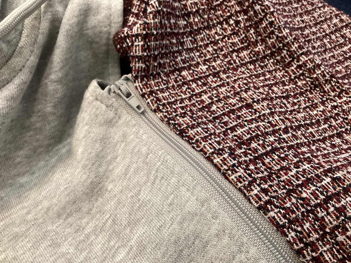 Liverpool Boyfriend Wine Multi Blazer with detachable hoodie