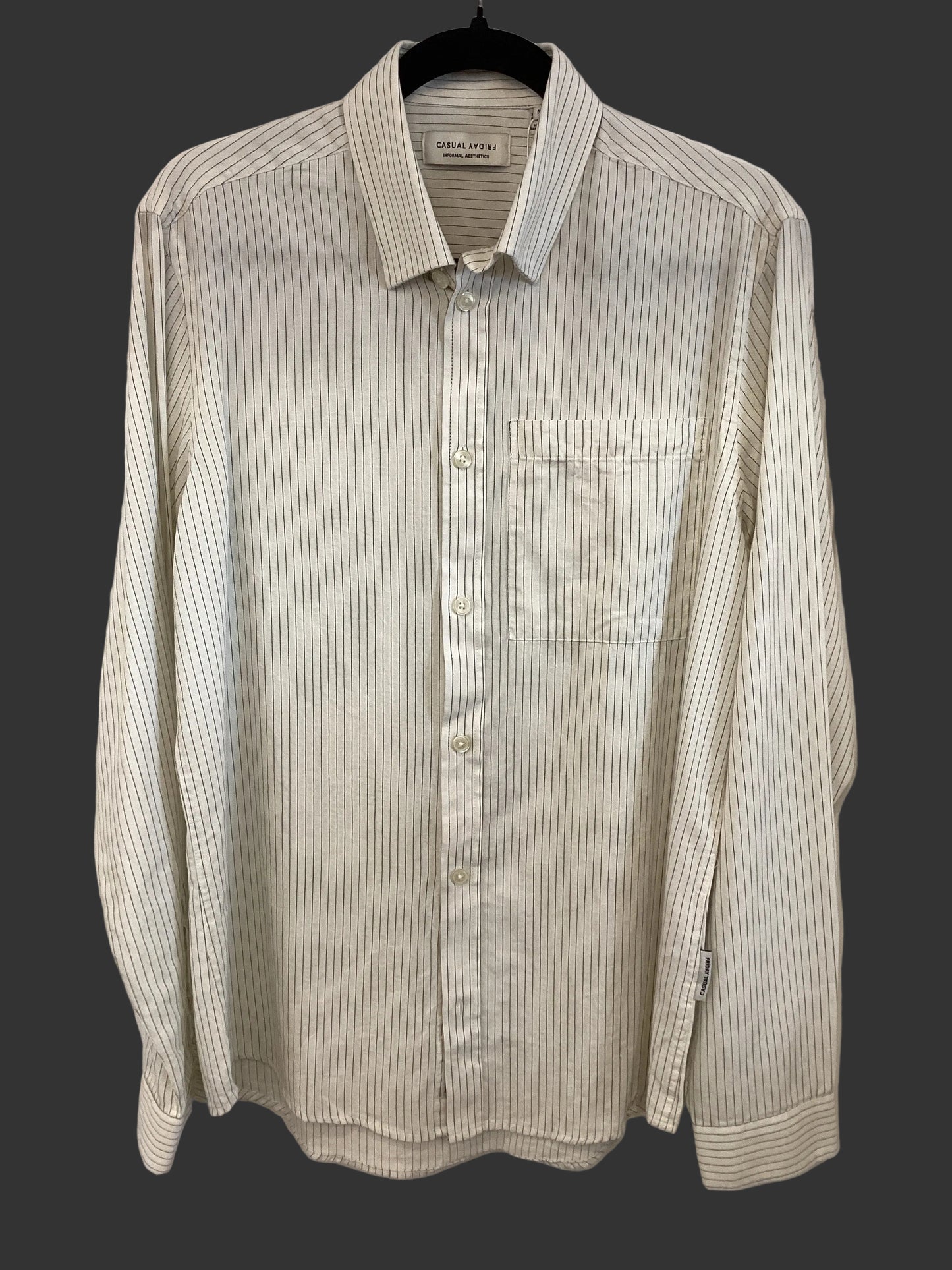 Casual Friday Hagberg Pinstriped Shirt