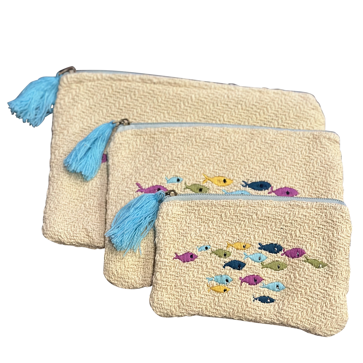 School of Fish Purse Pouches