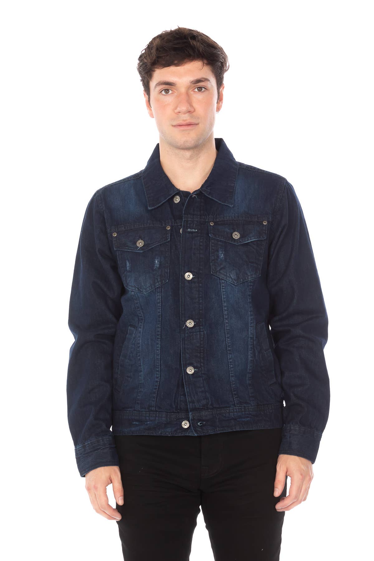 HAWKS BAY MEN'S DENIM TRUCKET JACKET