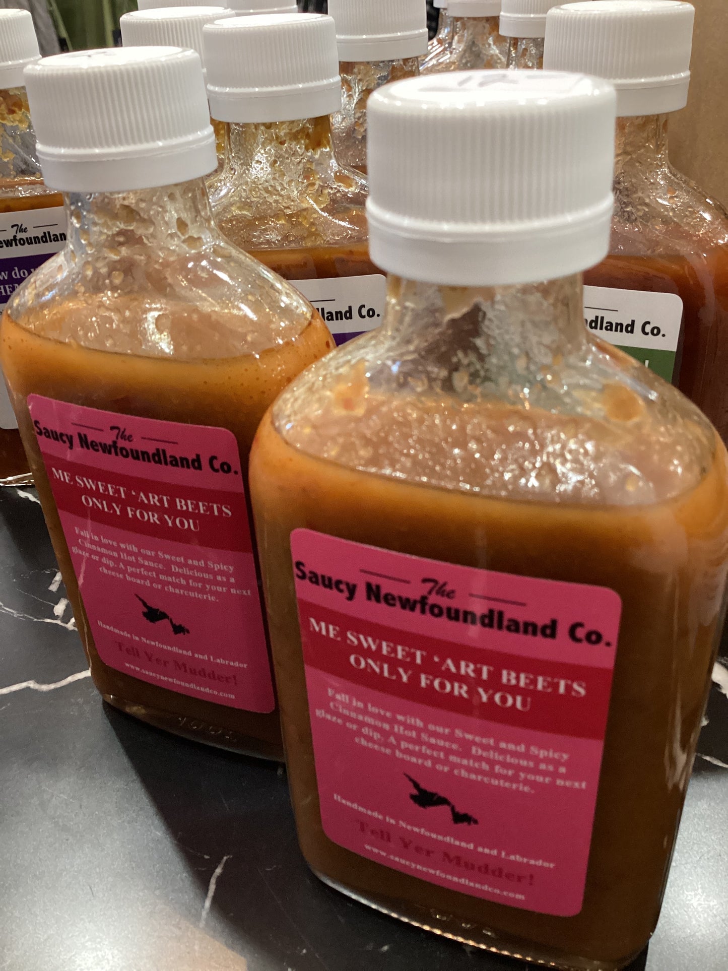 Saucy Newfoundland company me sweet art