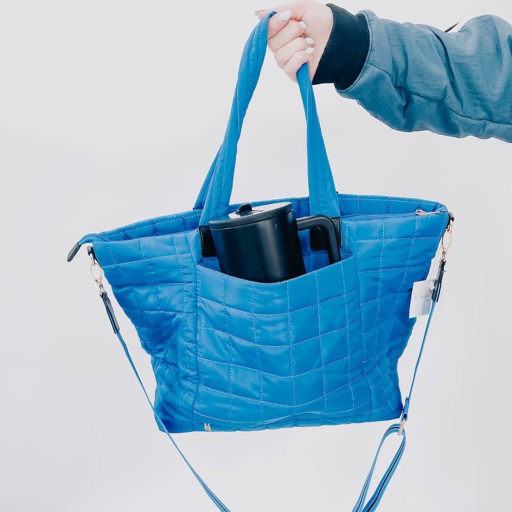 Pretty simple Day Dreamer Quilted Tote Bag