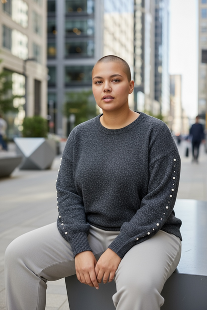 Kaffe Letty Pullover grey