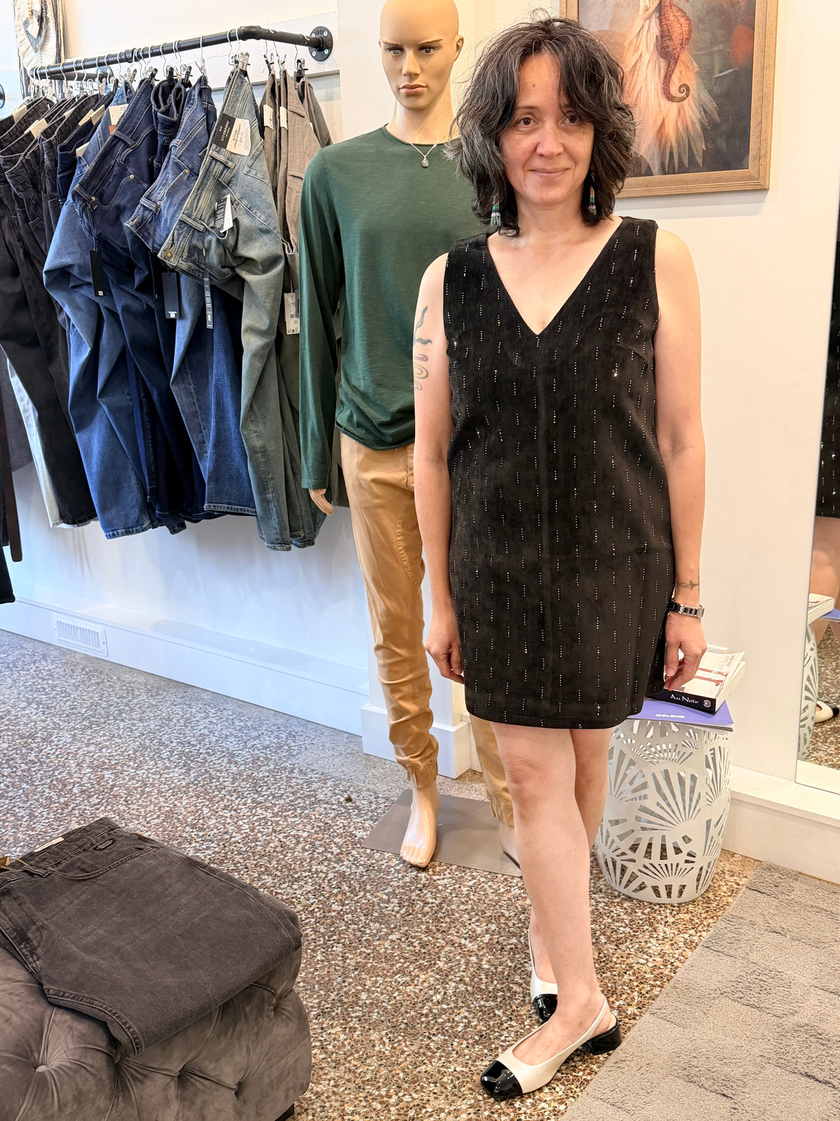 Wild Pony Little Black Shift Dress