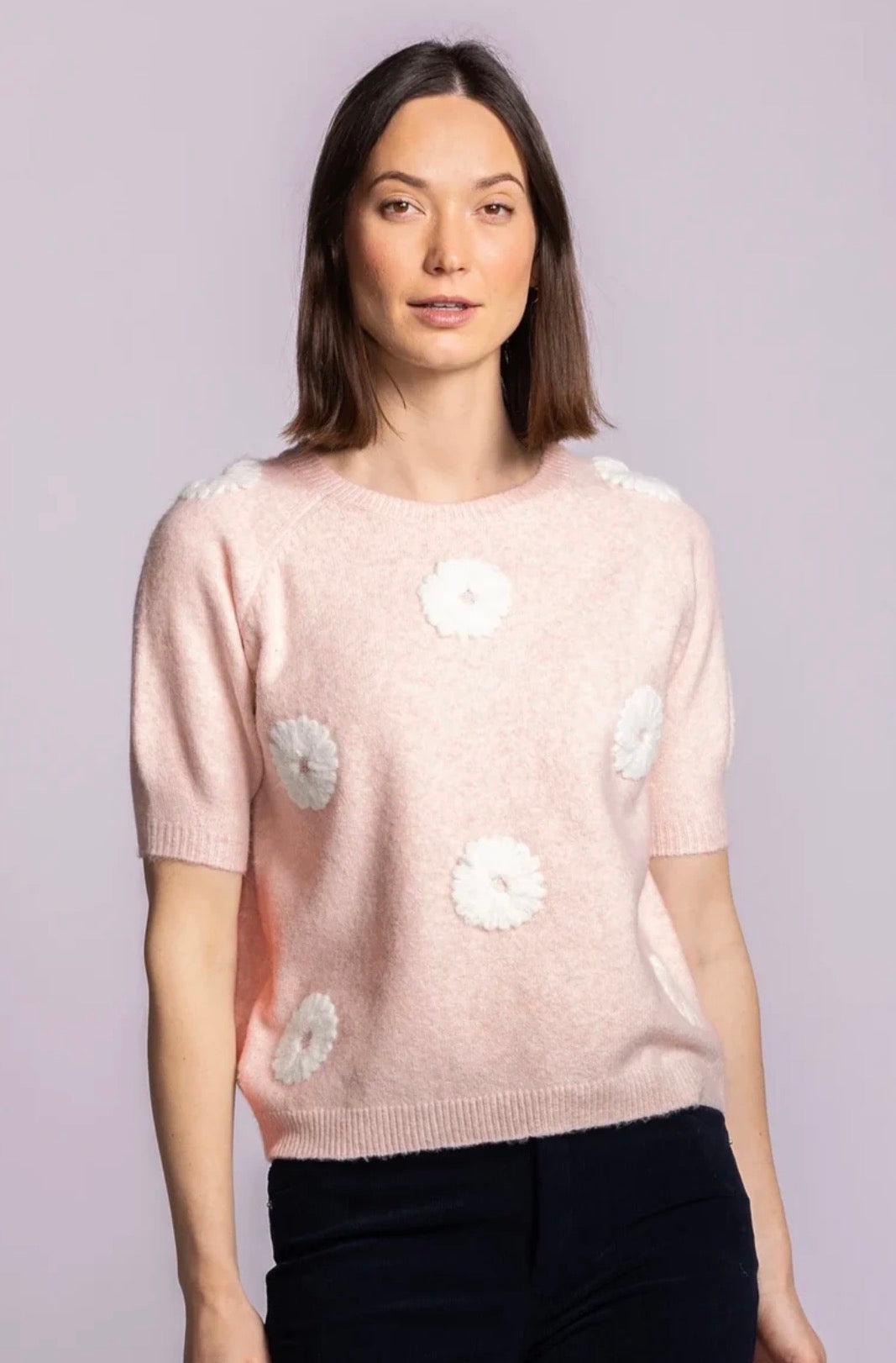 Pink Martini Daisy Sweater
