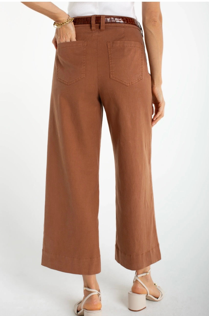 Liverpool Crop Wide Pant
