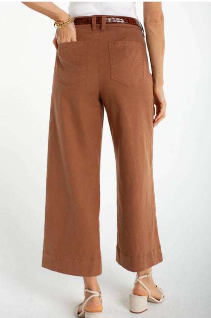 Liverpool Crop Wide Pant