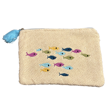 School of Fish Purse Pouches