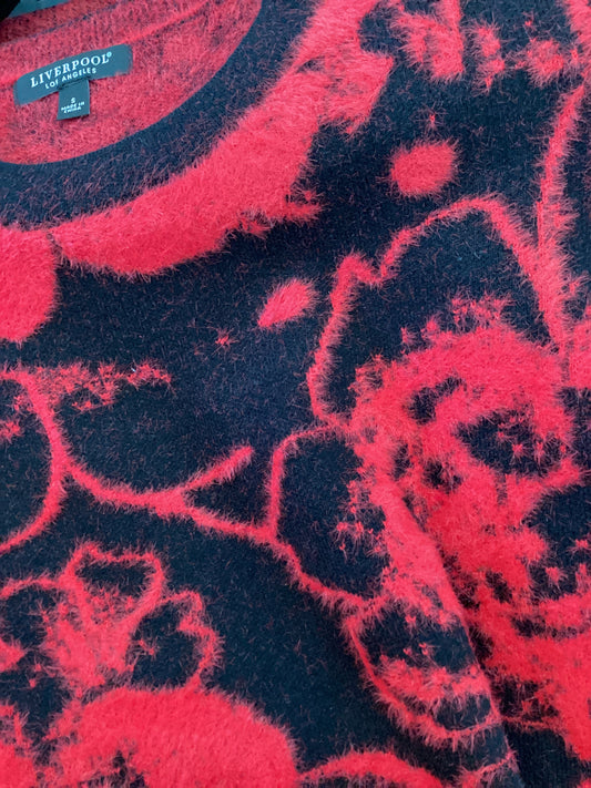 Liverpool crew neck floral sweater ed &