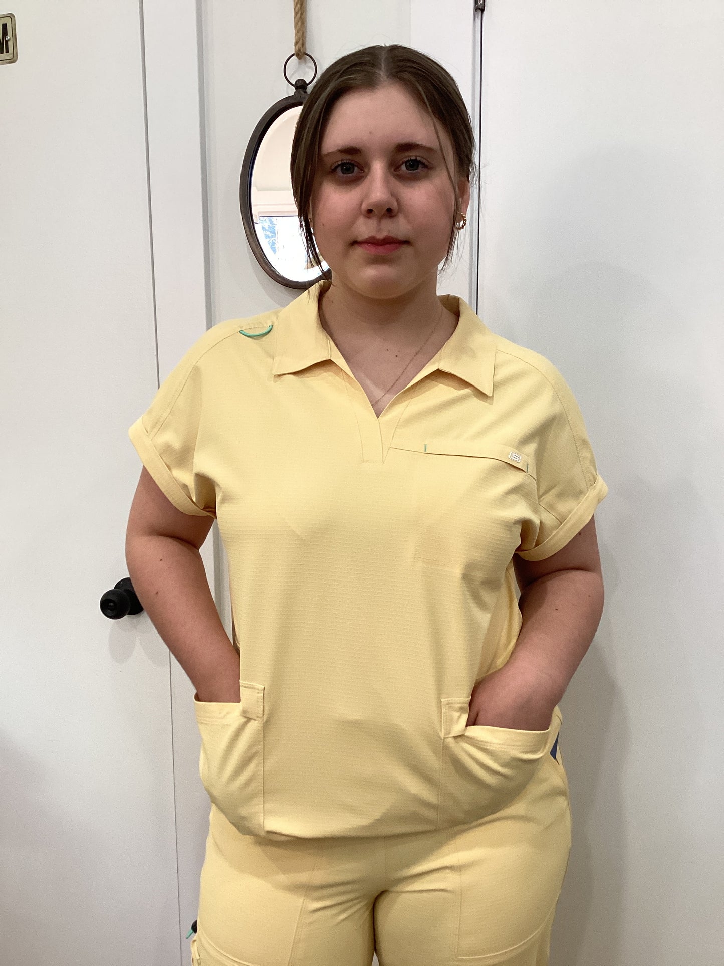 Skechers Scrubs W Collar Top