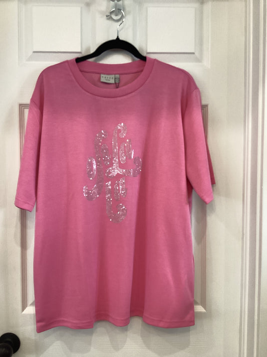 Kaffe Curve T-Shirt pink