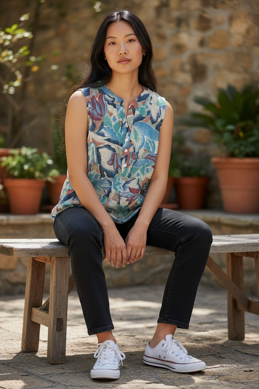 Papa lightweight Sleeveless Top