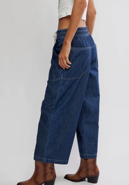 FP Easy Peasy Pull On cotton jeans