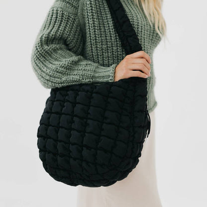 Pretty simple Carmen Quilted Hobo Tote Bag