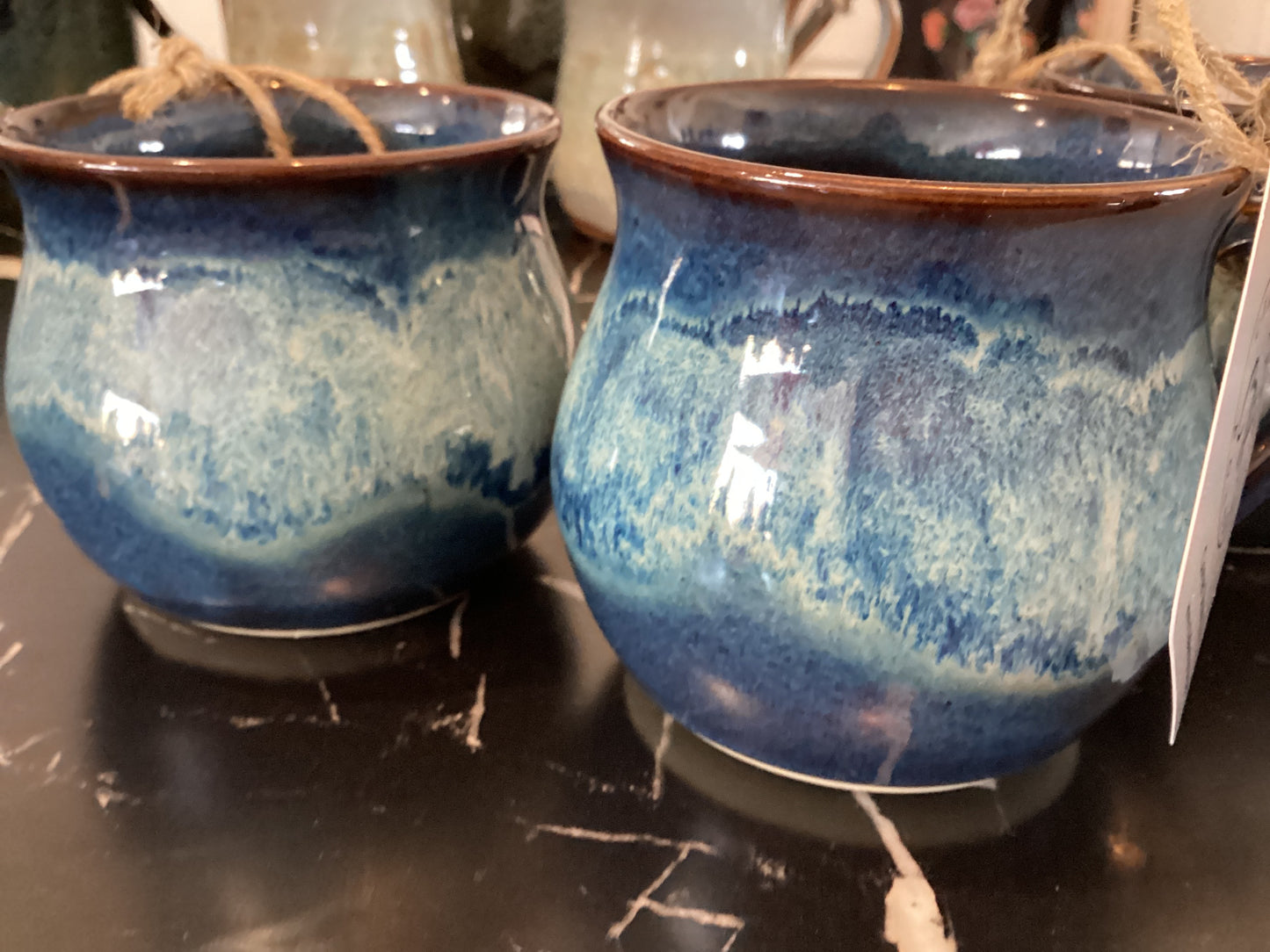 Chad Keen Short Mug in Wave Glaze