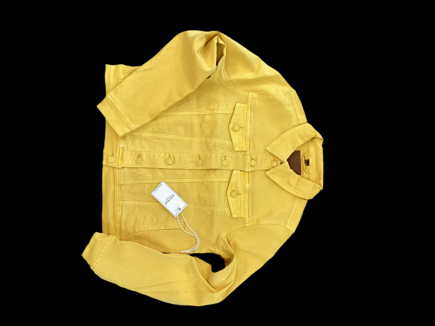 Judy blues yellow Jean jacket