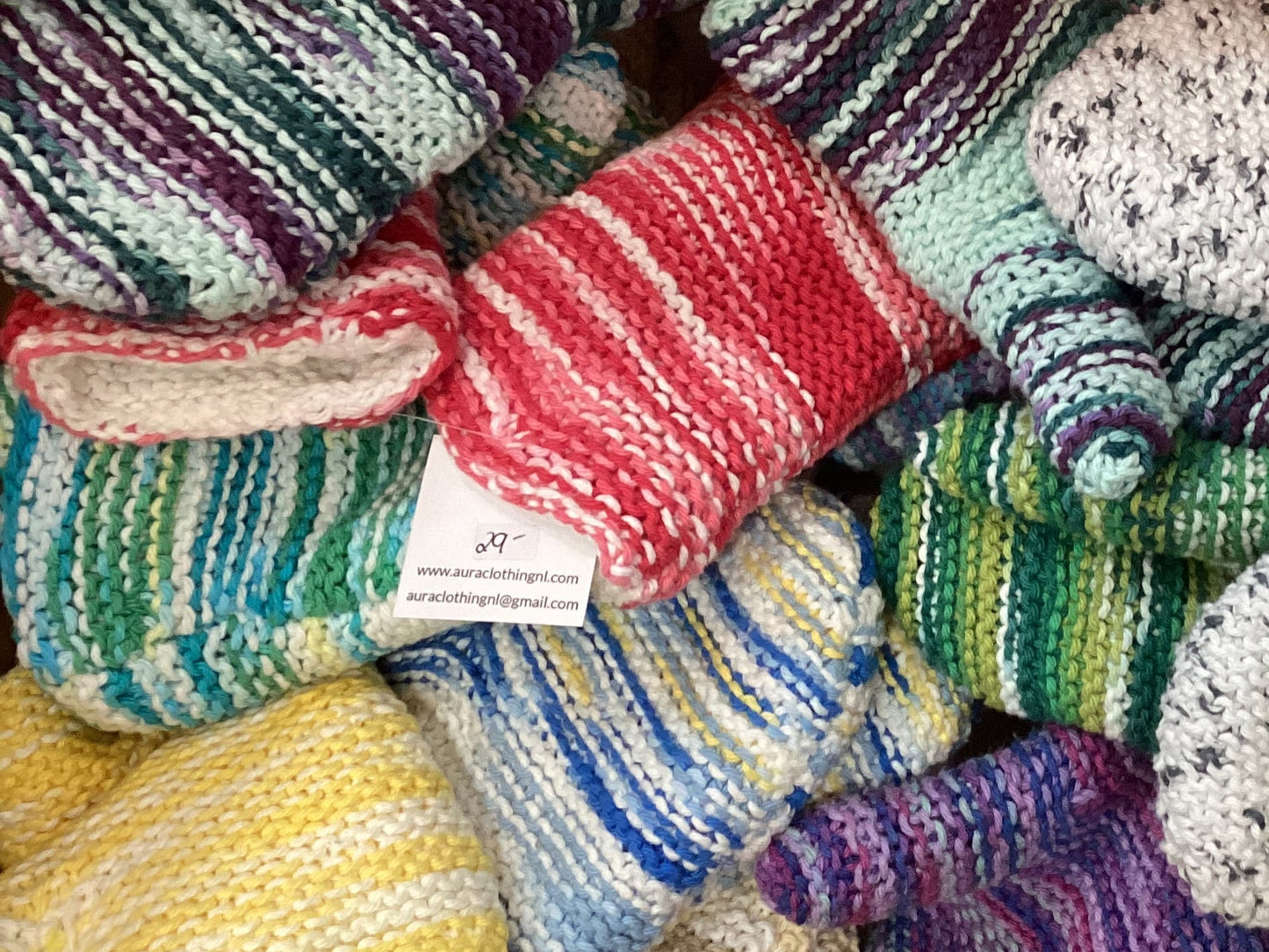 Hand Knitted mittens, super warm