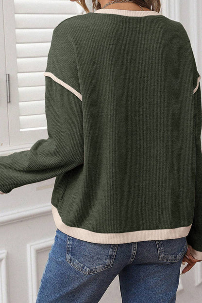 Merry Knitted Long Sleeve Top