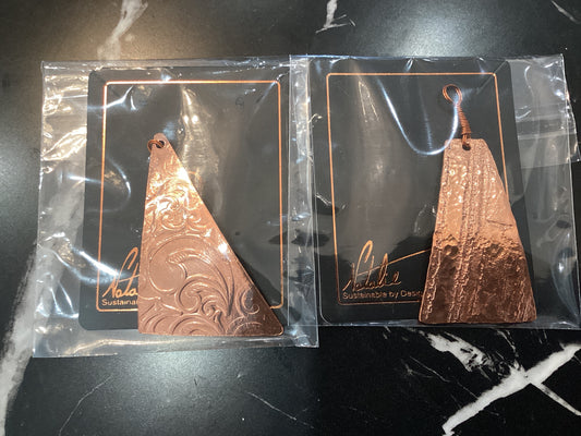 Natalie’s Jewellry pendant Copper large obtuse