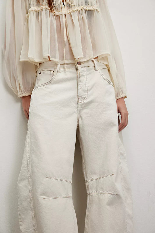 FP barrel Jean milk Color