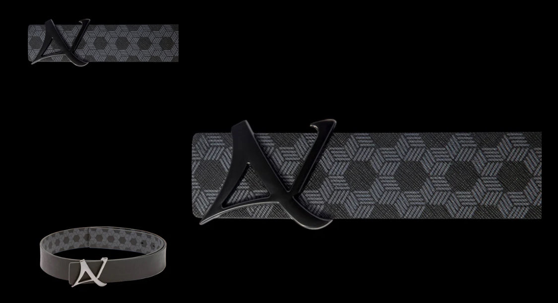 Au Noir Shelby reversible belt