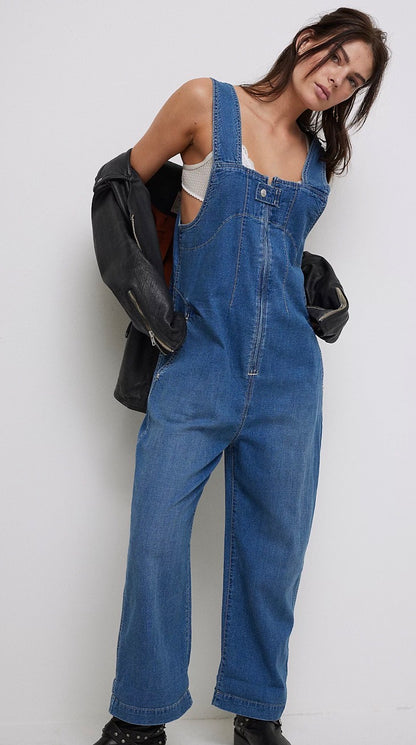 Free People Jude Overalls